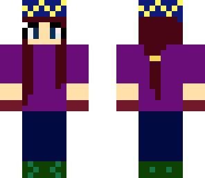 blue and yellow hat