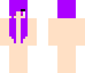 purple hair skin base