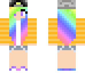 rainbow girl