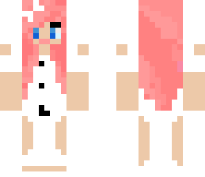 flower girl pink hair