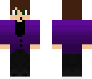 purple tux