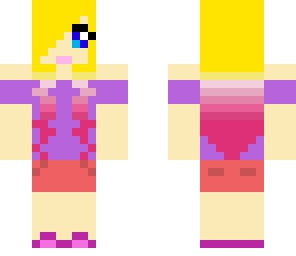 pink an' purple
