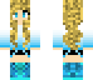 blue girl