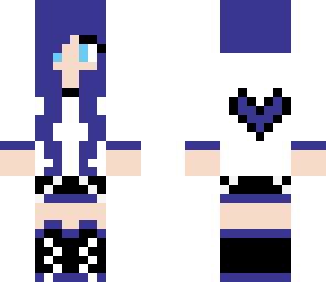 blue girl