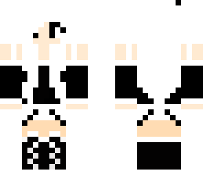 black and white