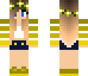 yellow flower girl