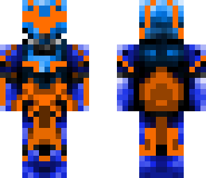 dark samus- orange