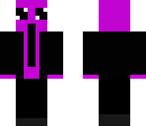 purple suit