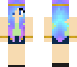 galaxy hair summer theme 2