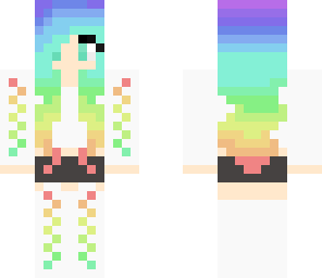 rainbow girl