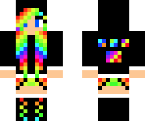 paw print rainbow girl