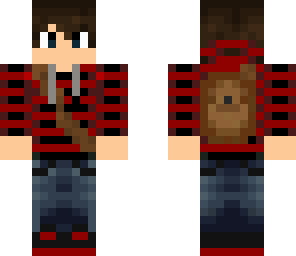 backpack teen red
