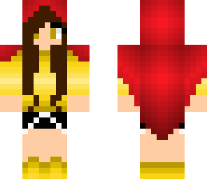 mysterious cloaked girl