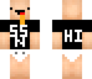 superspicynacho's skin with nacho cheese drool