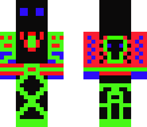 black night neon