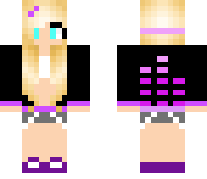 purple girl