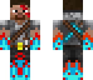 blue flame steve