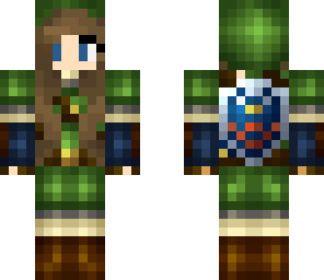 dark hair link girl