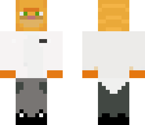 ginger cat in a suit