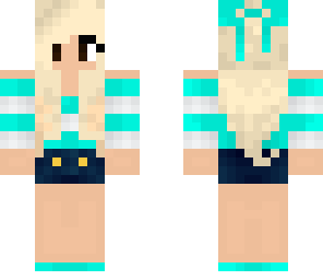 blue girl