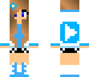 blue youtuber