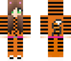 tiger onesie girl