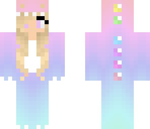 ombre dino girl