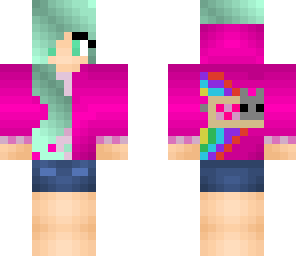 cute nyan cat girl