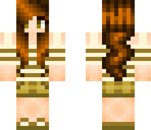 yellow summer girl
