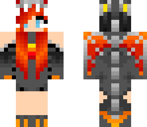 fire dragon girl