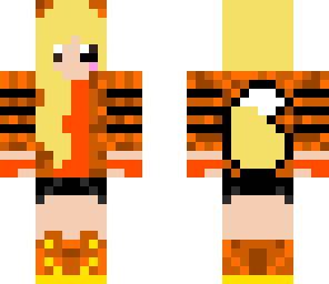 orange fox girl