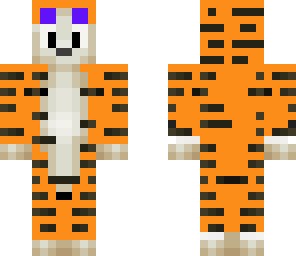 tiger whit glasses