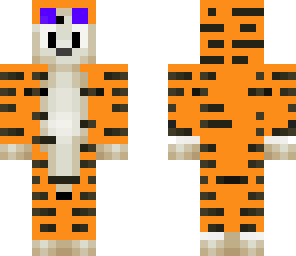 tiger whit glasses