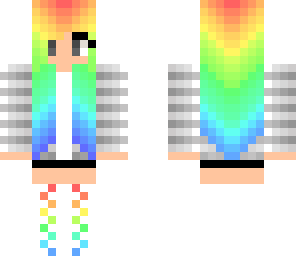 rainbow hair