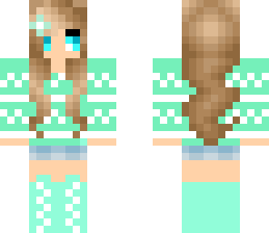 mint fall girl