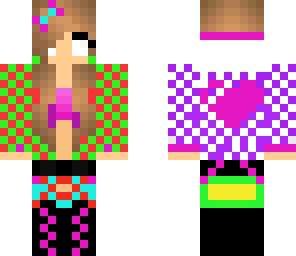 half herobrine half girl-herogirl