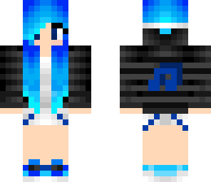 blue girl