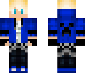 gamer guy blue