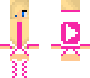 awsome minecraft girl