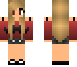 red moustache girl edit