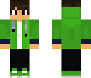 cool teenie in green