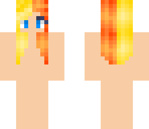 half orange half yellow base