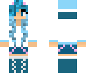 blue kitty lover girl