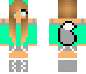 mint wolf girl