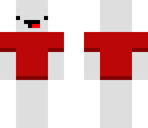 white guy in a red shirt