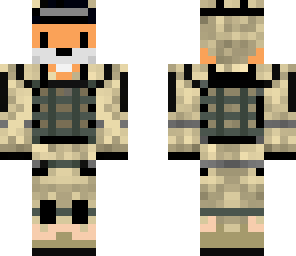 bulged eyed army fox