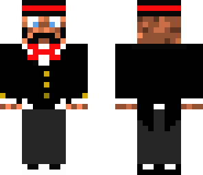tuxedo with tails and mustache