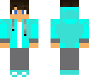 blue shirt teen