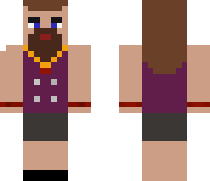 bearded lady