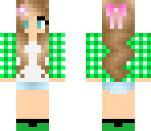 cute checker girl